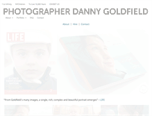 Tablet Screenshot of dannygoldfield.com